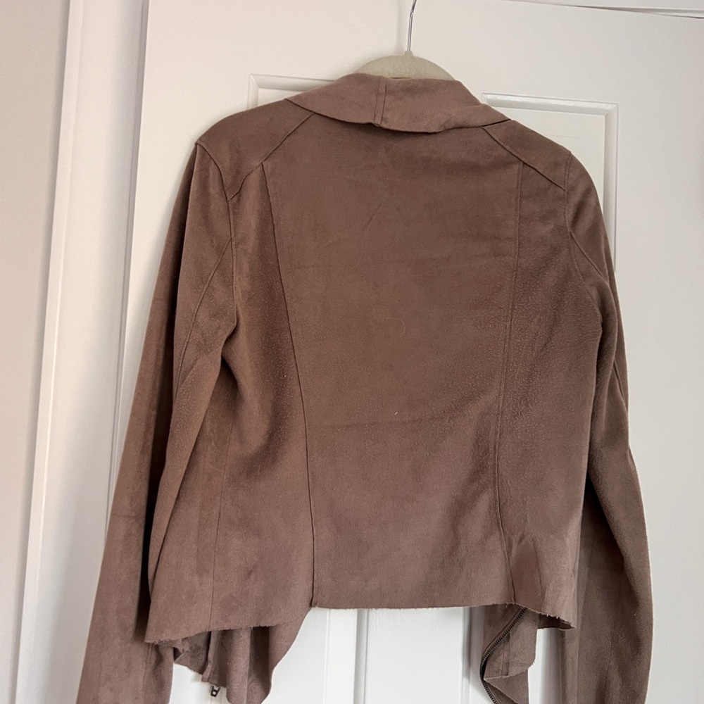 Blank Nyc Suede Drape Front Jacket - image 2